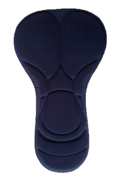 CPC031 Making cycling pants cushions sponge silicone cushions 19*33cn moisture wicking cycling pants cushion manufacturer 1206 45 degree